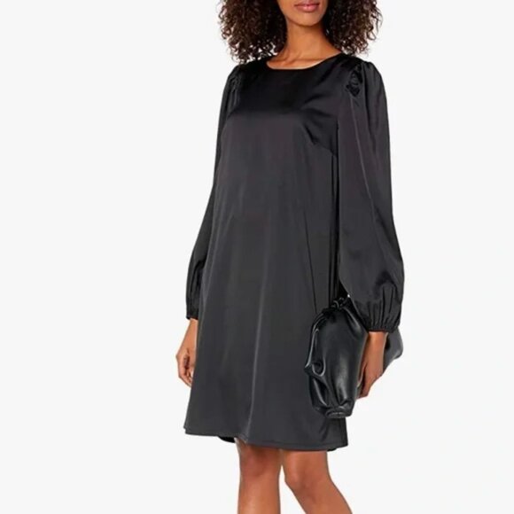 ShopDandy dress The Drop Mori style black minimalist whimsigoth witchy gothic - Picture 1 of 5